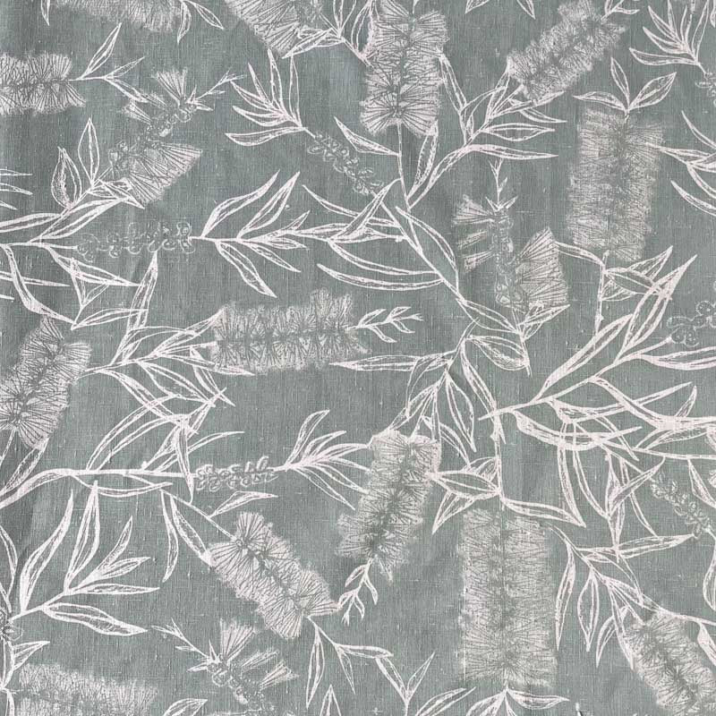 Large Bottle Brush Table Cloth - Eucalyptus